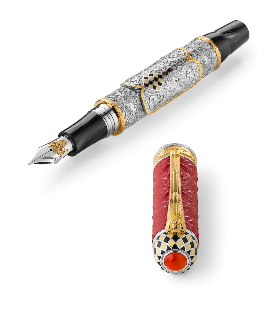 Montegrappa Sterling Silver Casanova Fountain Pen