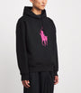 Cotton-Blend Large Logo Hoodie
