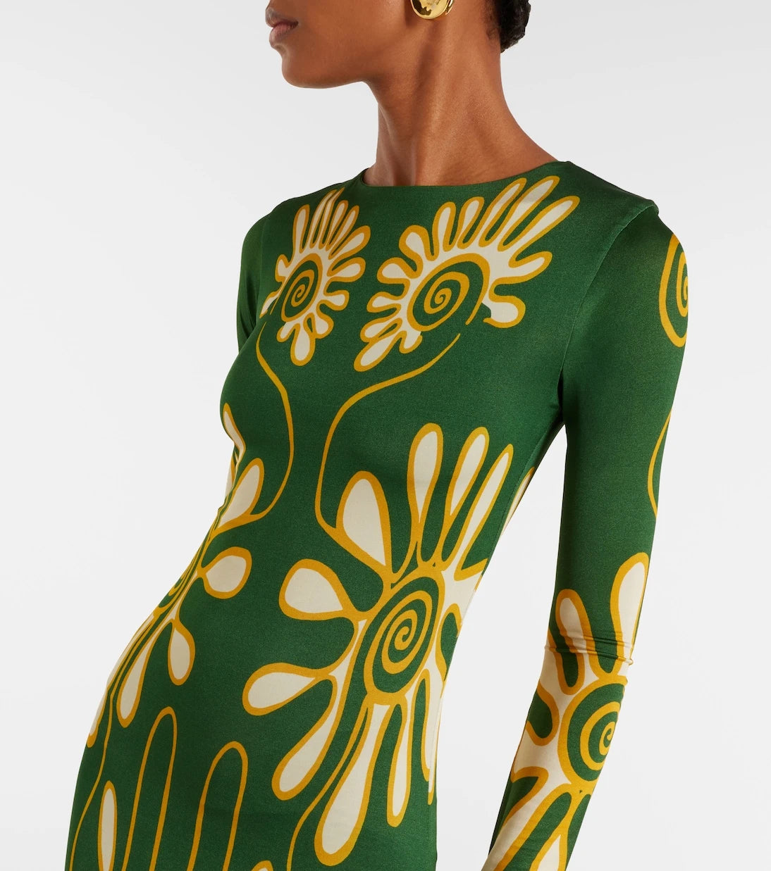 Cala de la Cruz - Amay printed maxi dress