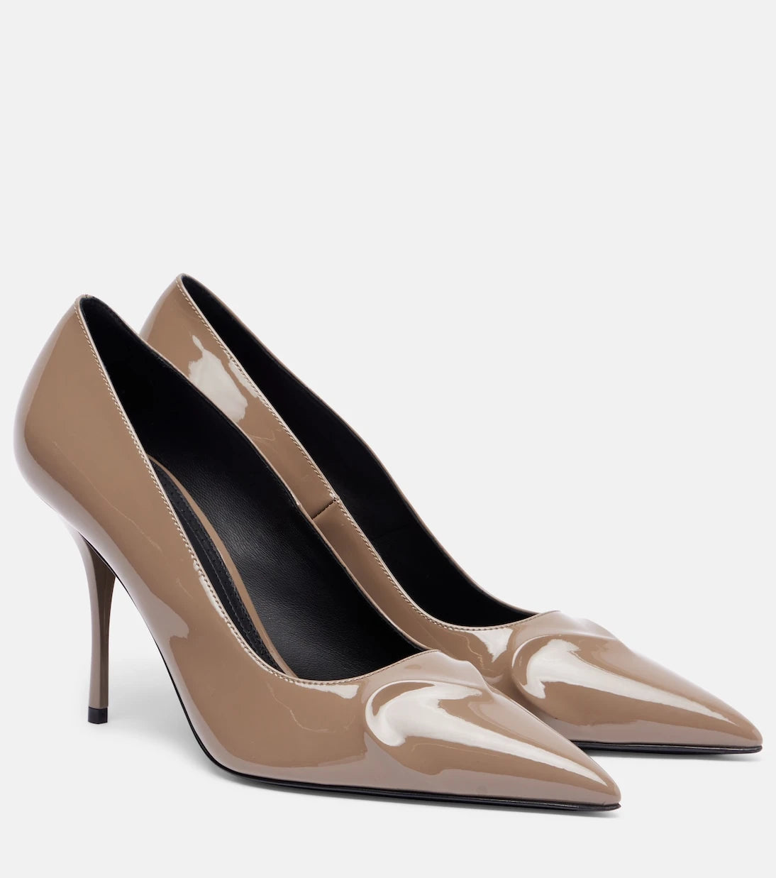 Alaïa - Le Cœur 3D 90 patent leather pumps
