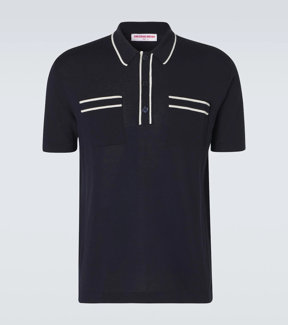 Orlebar Brown - Keeling cotton and silk polo shirt