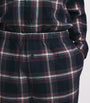 Cotton-Blend Check Pyjama Set