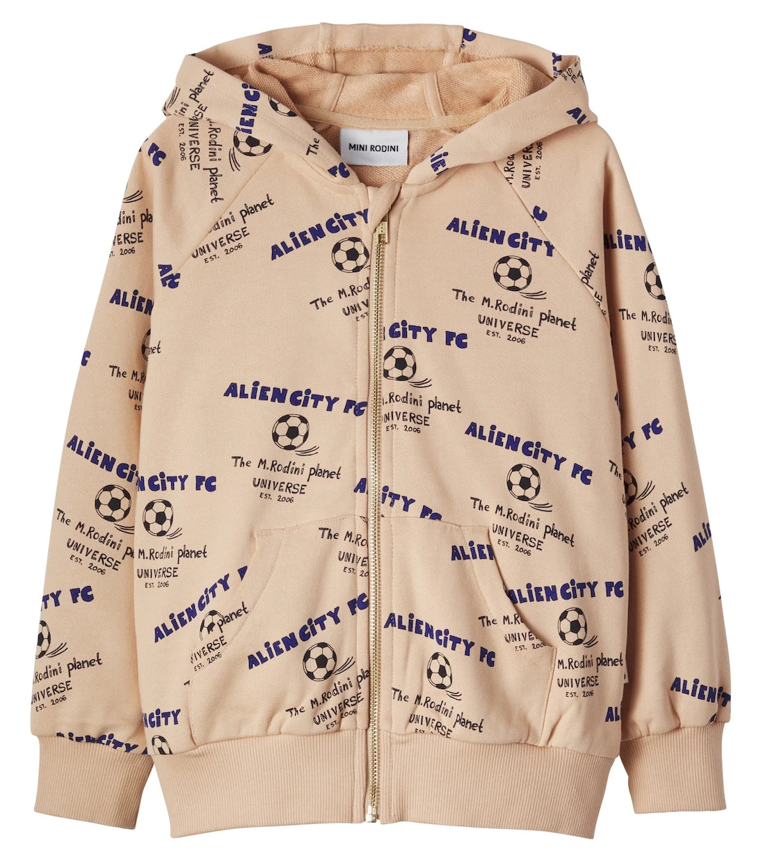 Mini Rodini - Printed cotton hoodie