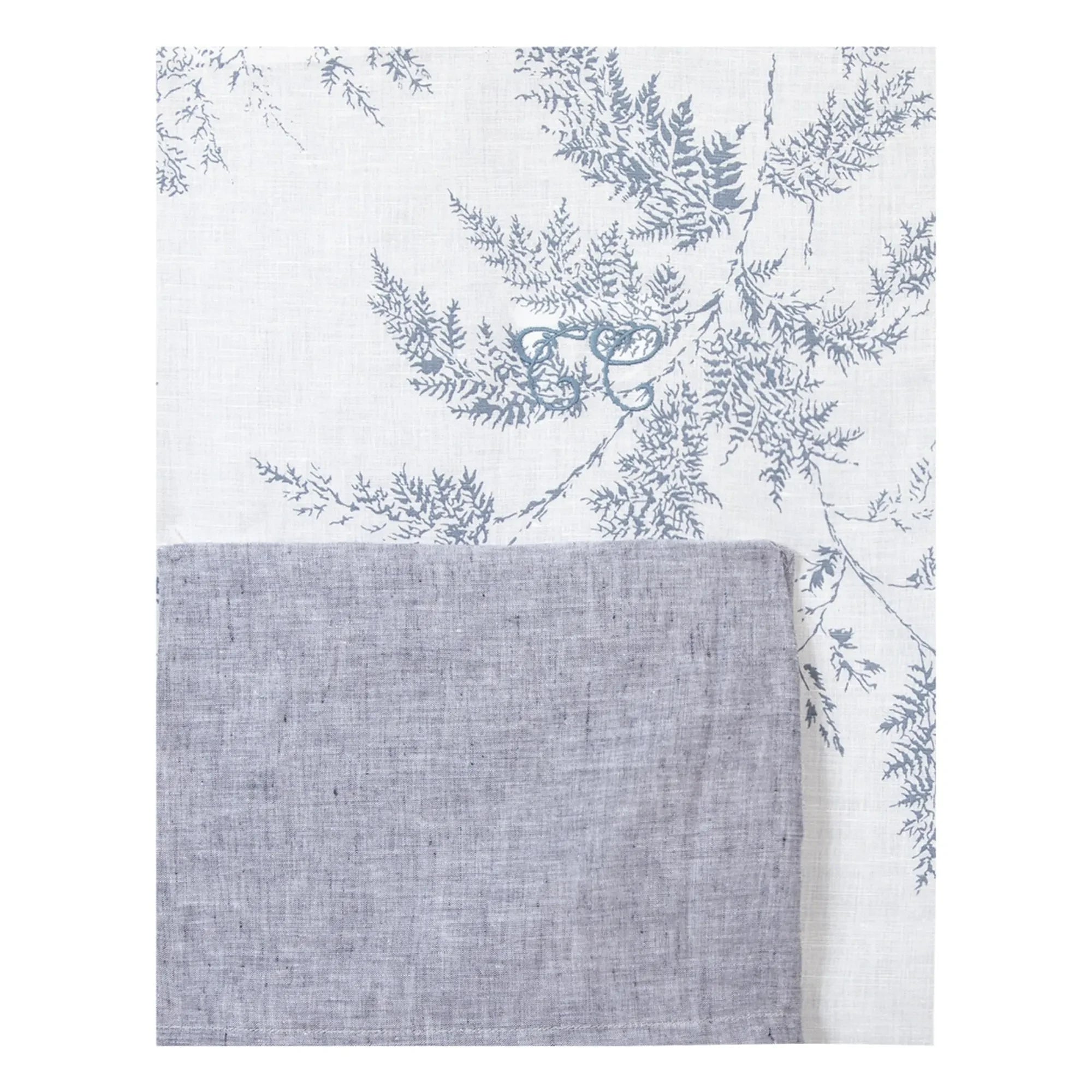 Tartine et Chocolat - Feuillage bed linen set | Grey