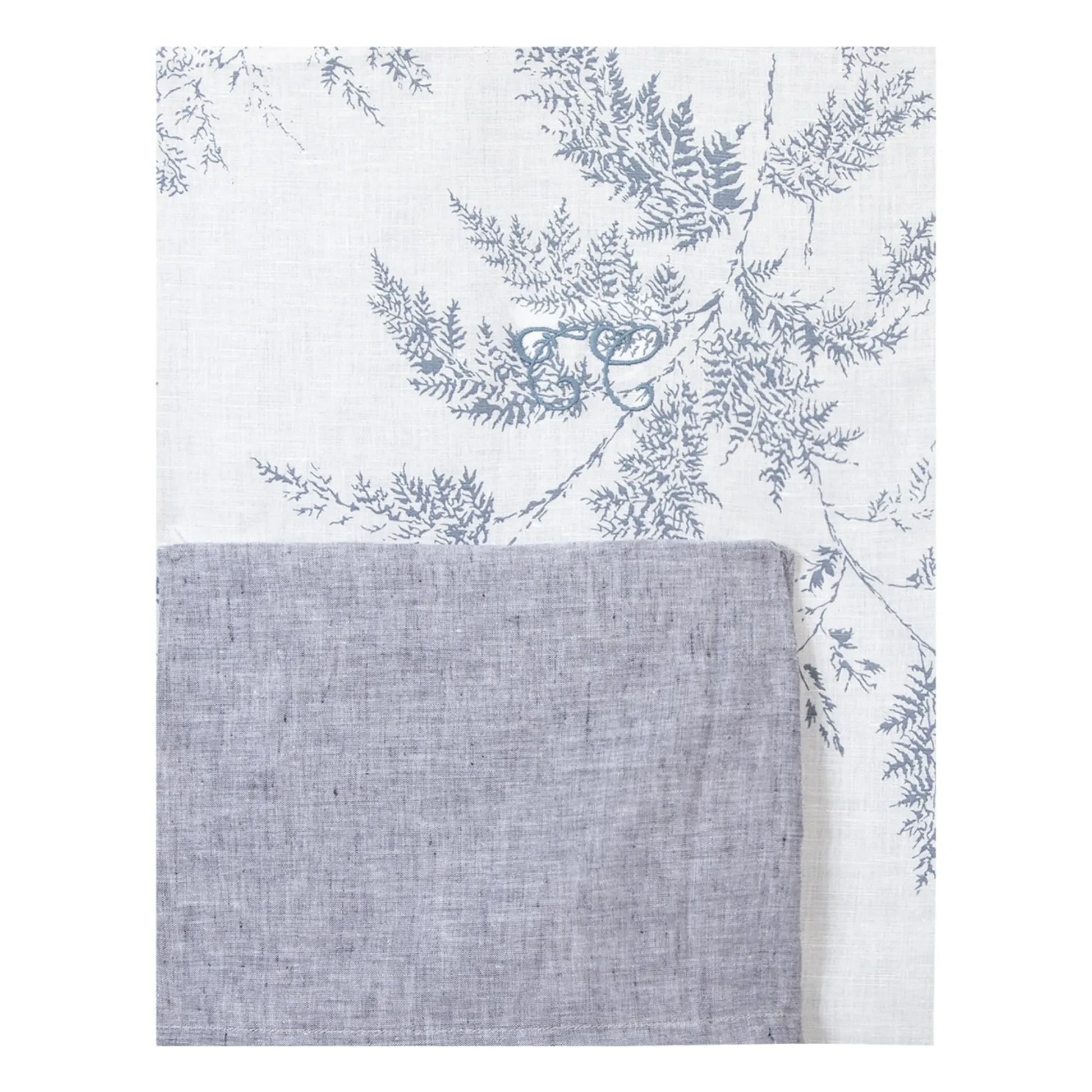 Tartine et Chocolat - Feuillage bed linen set | Grey