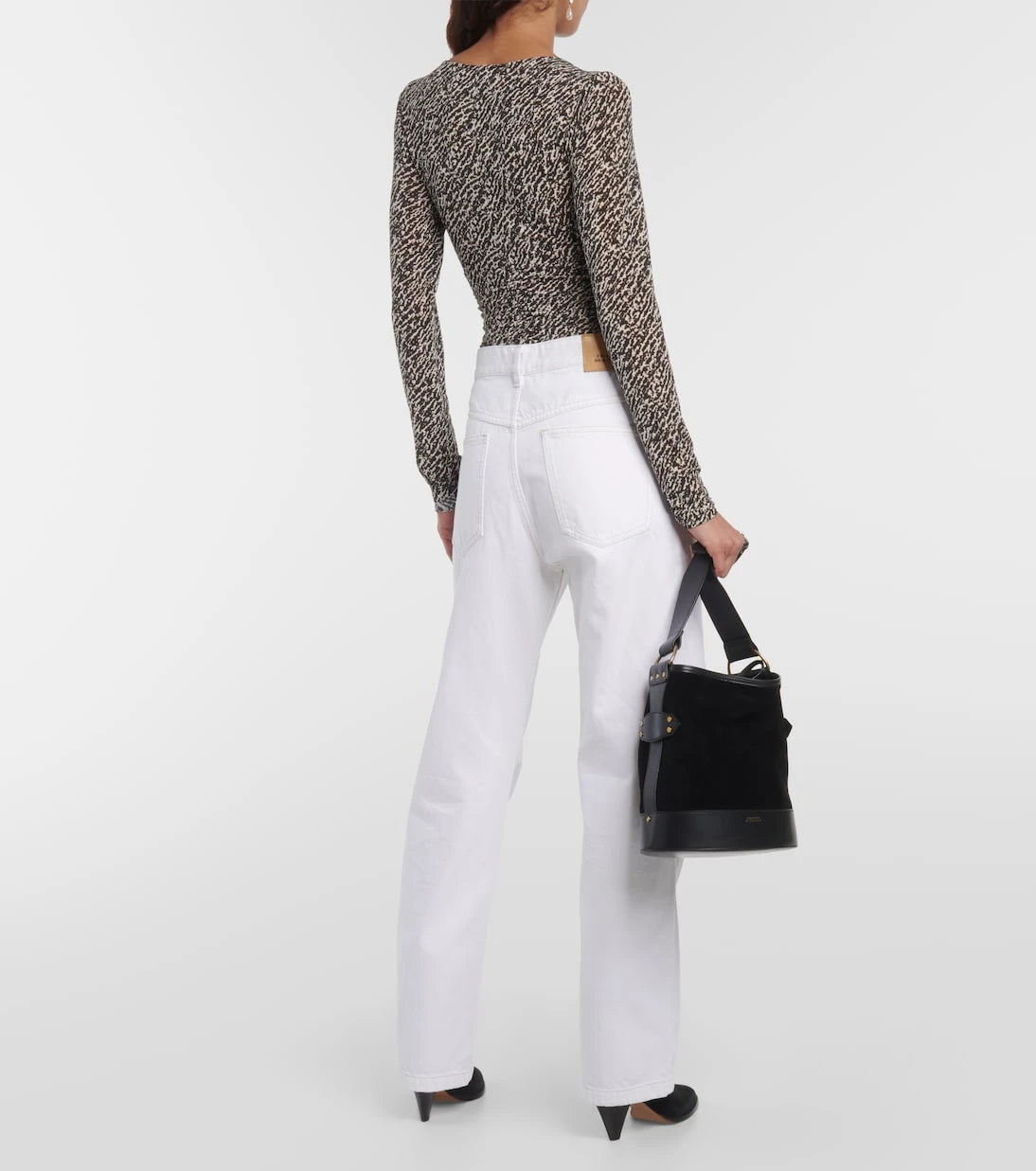 Isabel Marant - Nadege high-rise boyfriend jeans