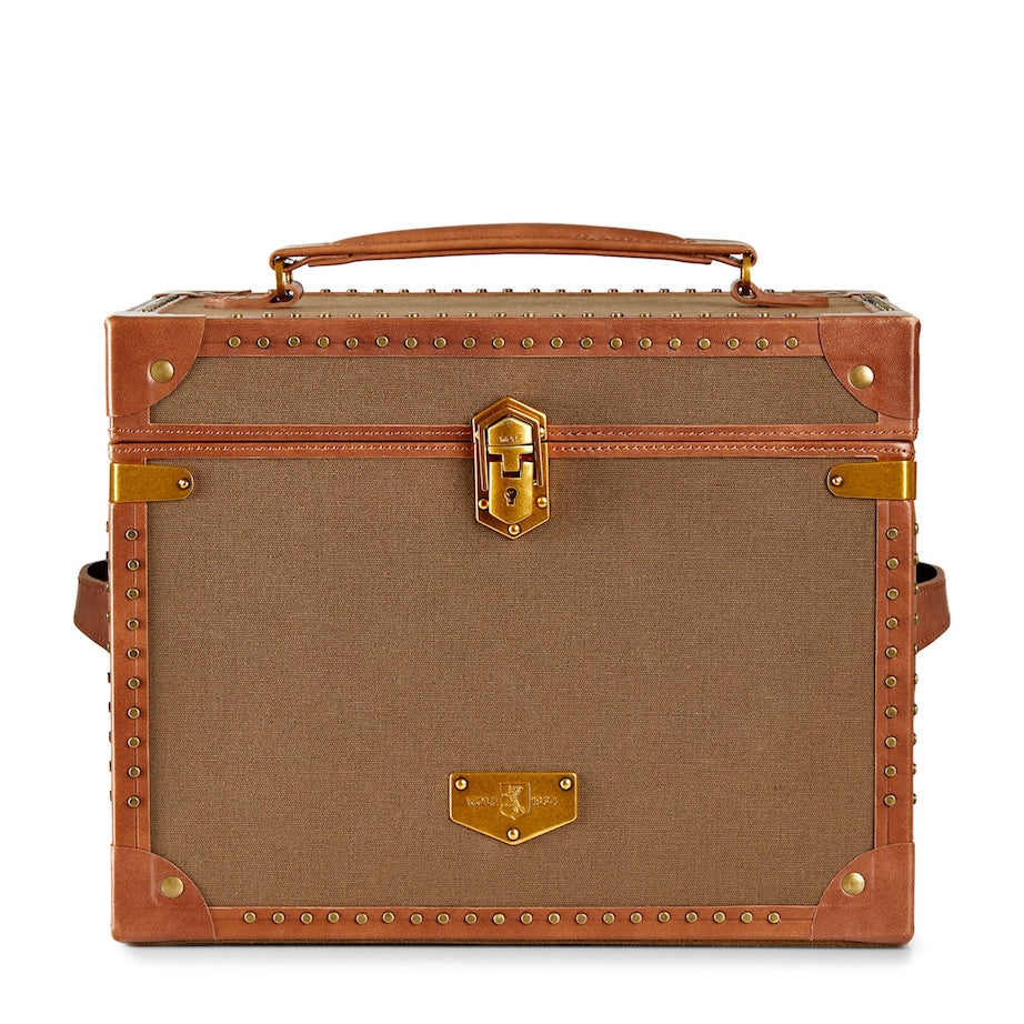 Vegan Leather Ida Trunk Jewellery Box