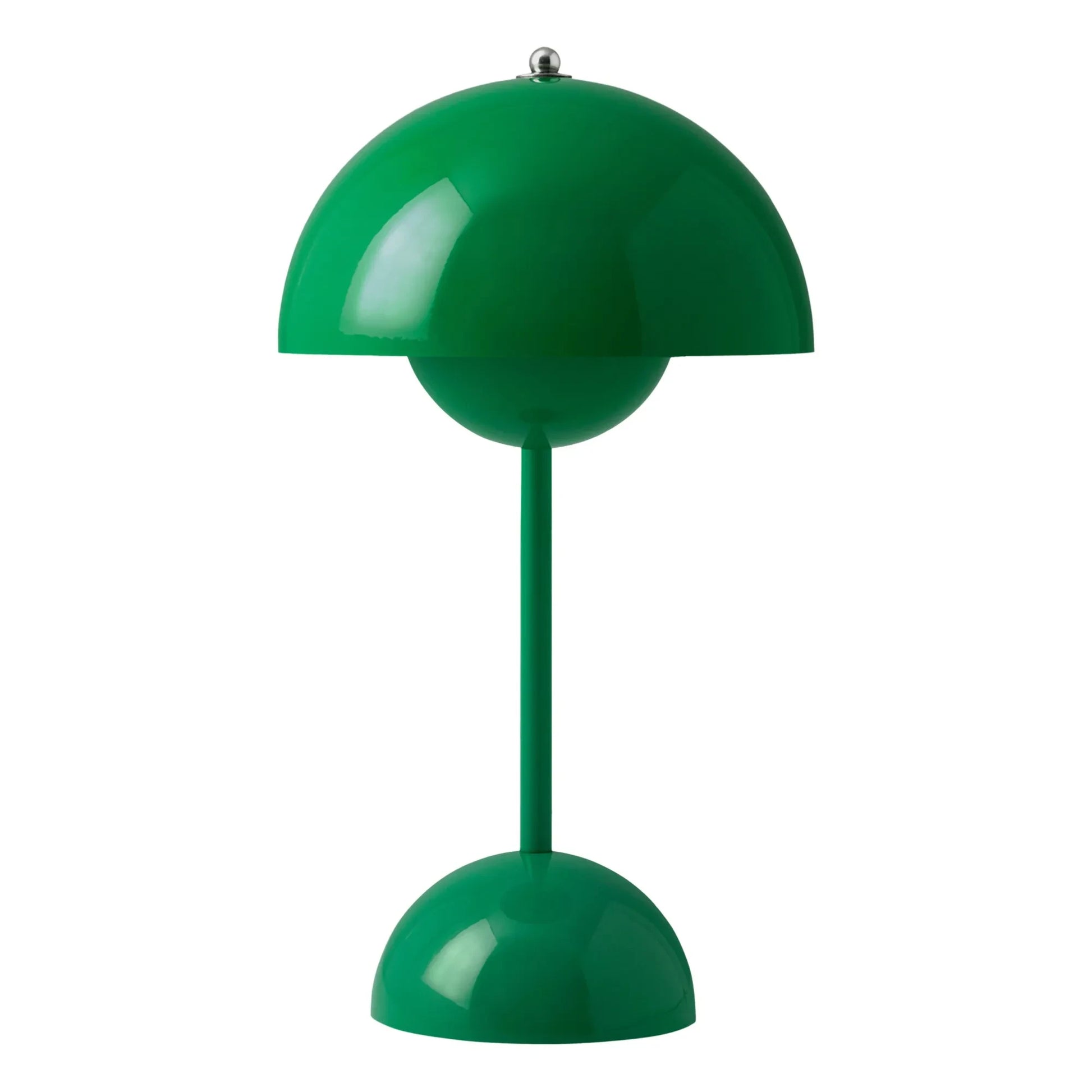 & Tradition - VP9 Flowerpot Portable Table Lamp, Vernon Panton | Green