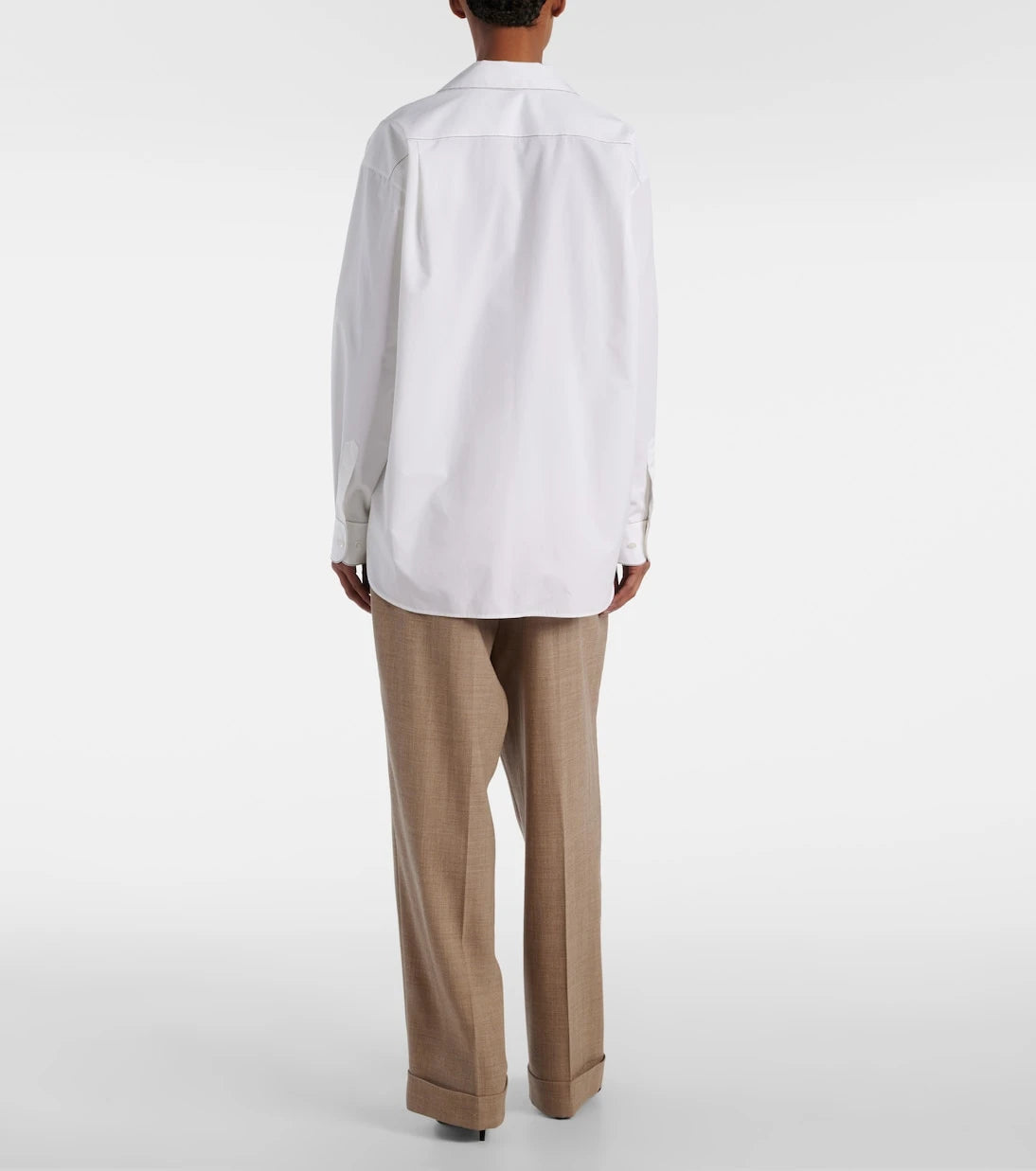 The Row - Ashlin cotton poplin shirt
