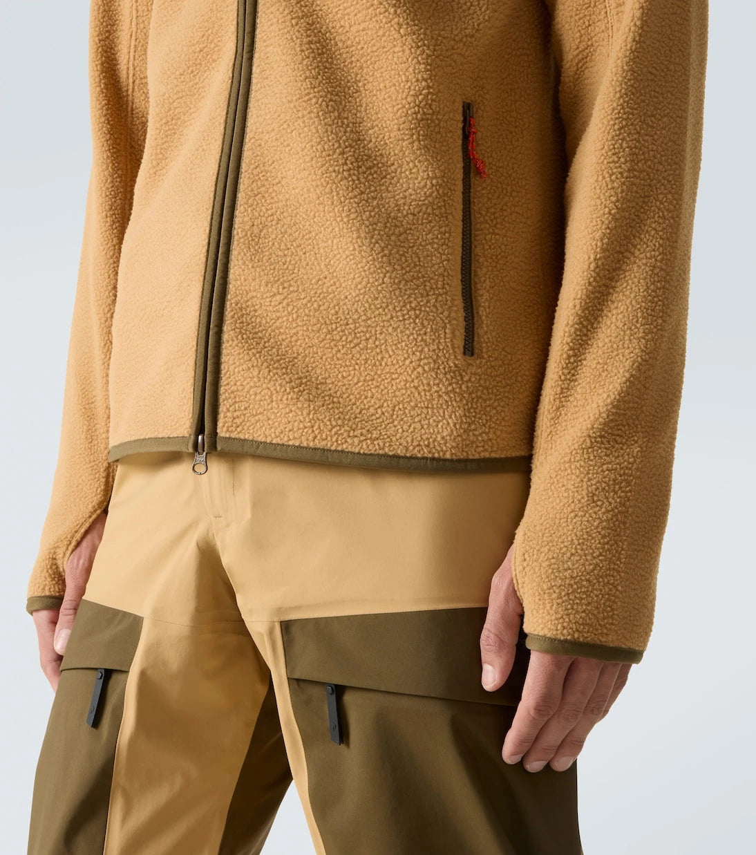 Peak Performance - Pile jersey-lined fleece jacket