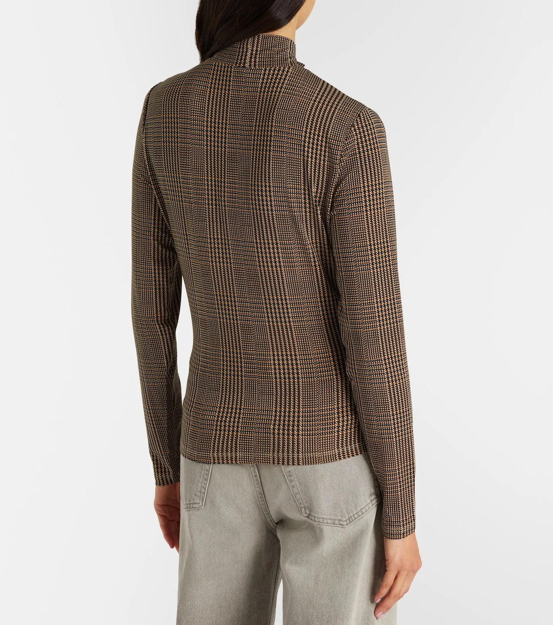 Veronica Beard - Nate houndstooth jersey top