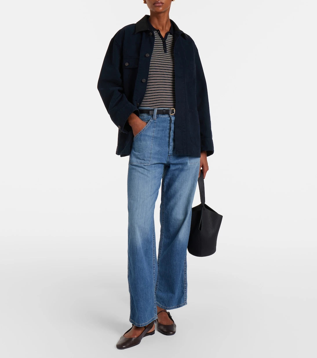 Nili Lotan - Whitney wide-leg jeans