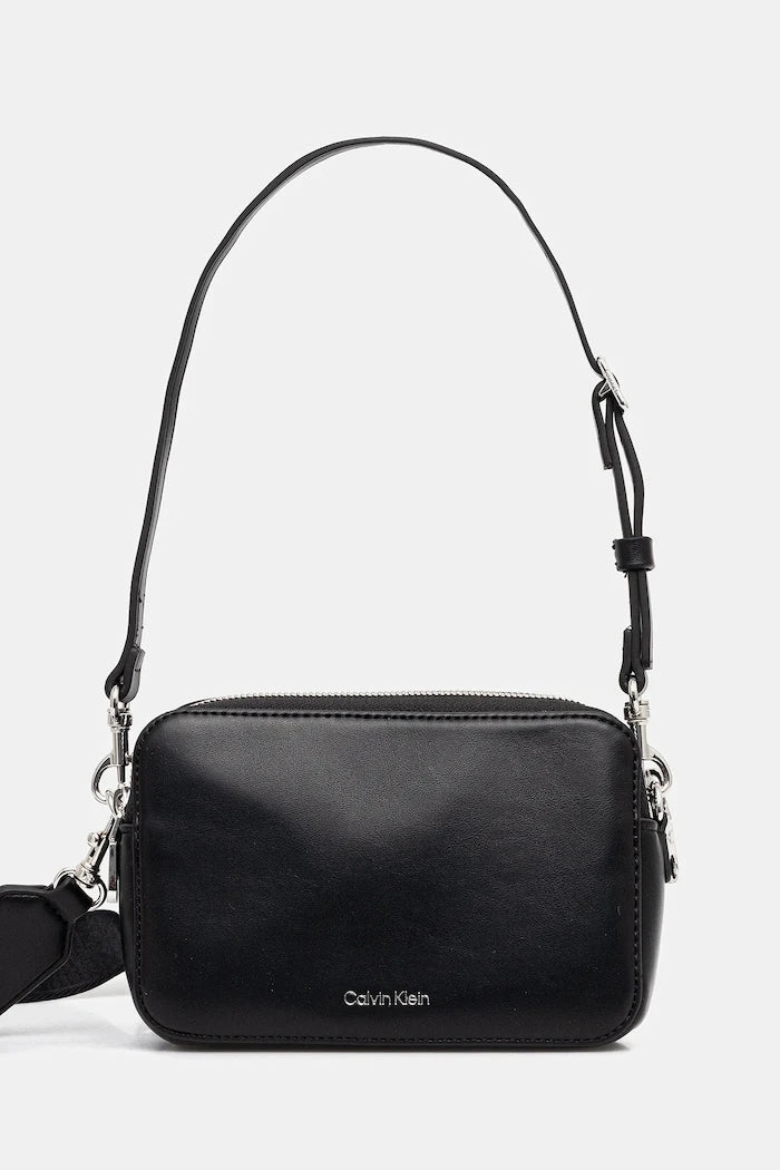 Calvin Klein чанта crossbody дамска от имитация на кожа