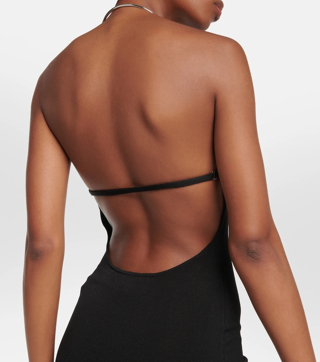 Aya Muse - Clava halterneck maxi dress