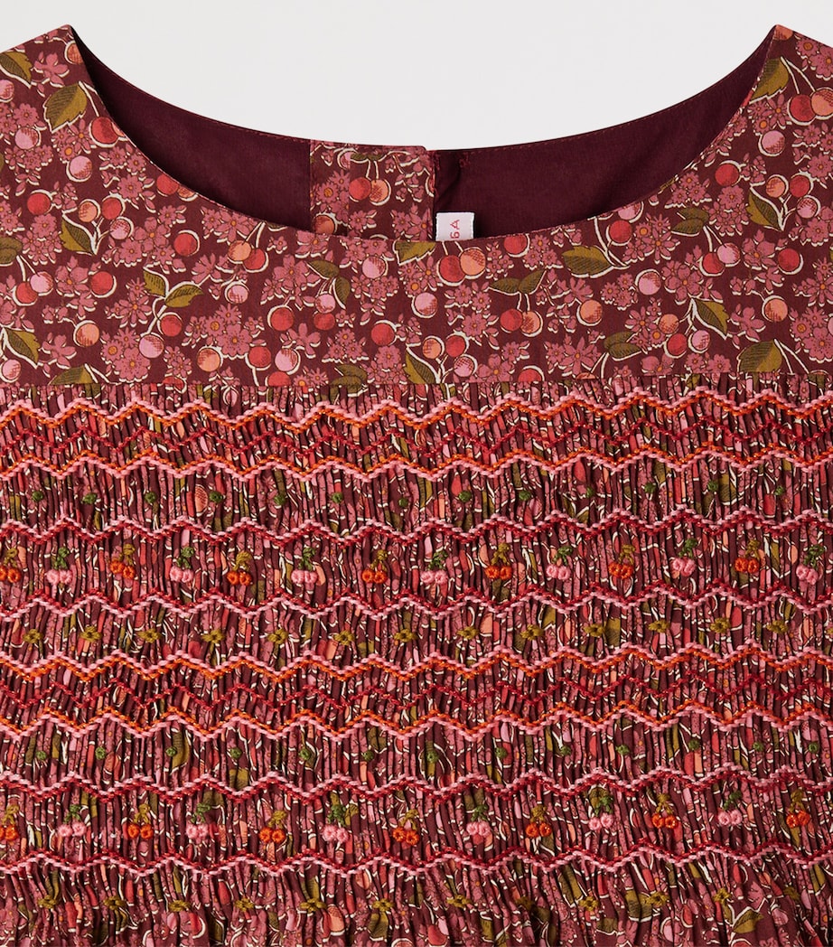 Red Organic Cotton Duchess Dress (10-12 Years)