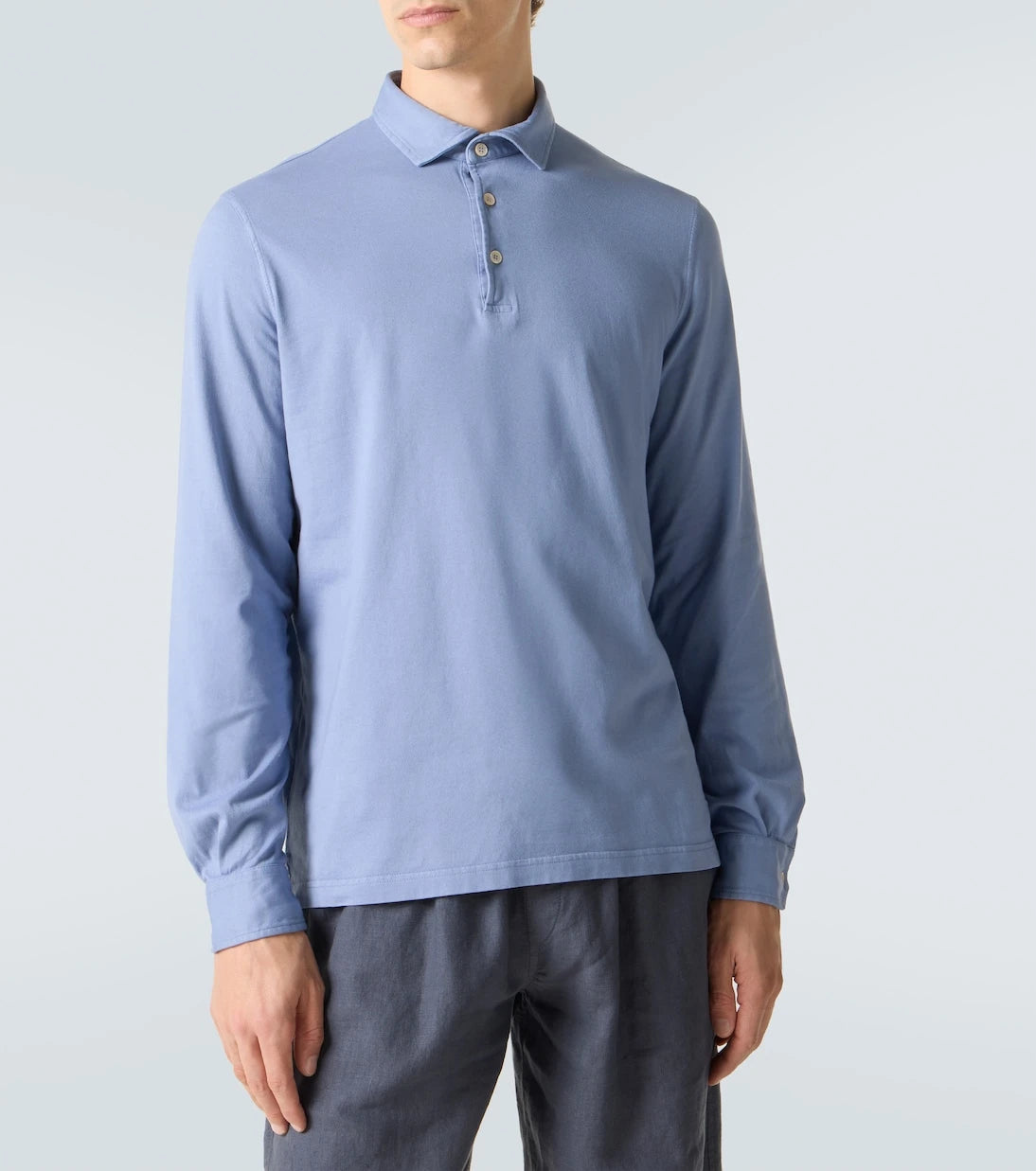 Fedeli - Zero cotton jersey polo shirt