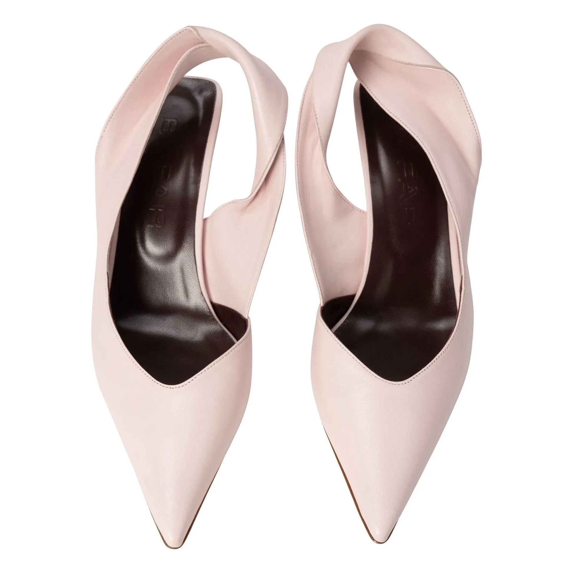 BY FAR - Yasha Leather pumps | Pale Pink