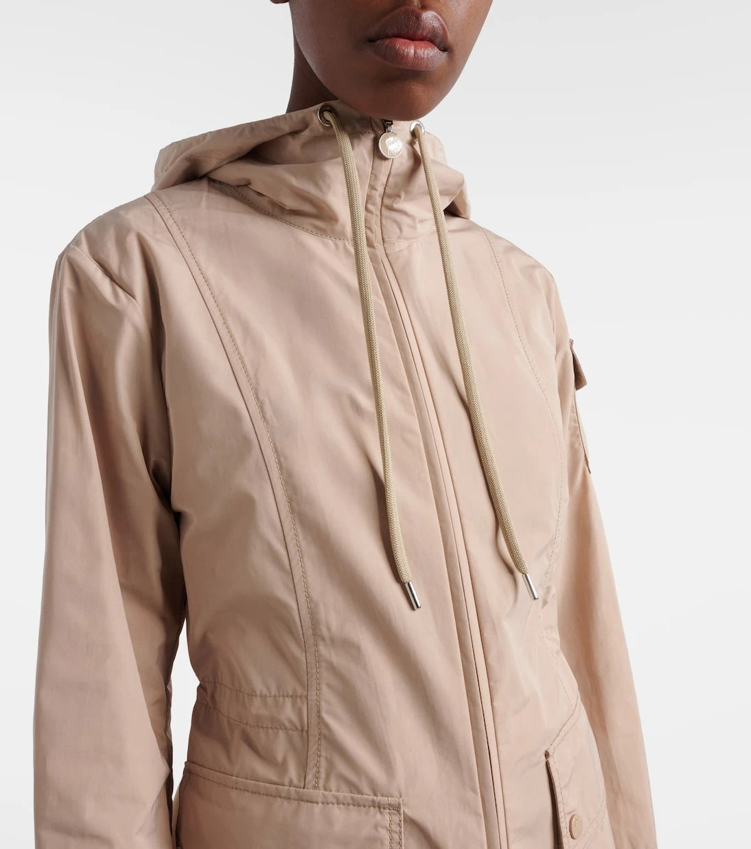 Moncler - Leandro technical poplin parka
