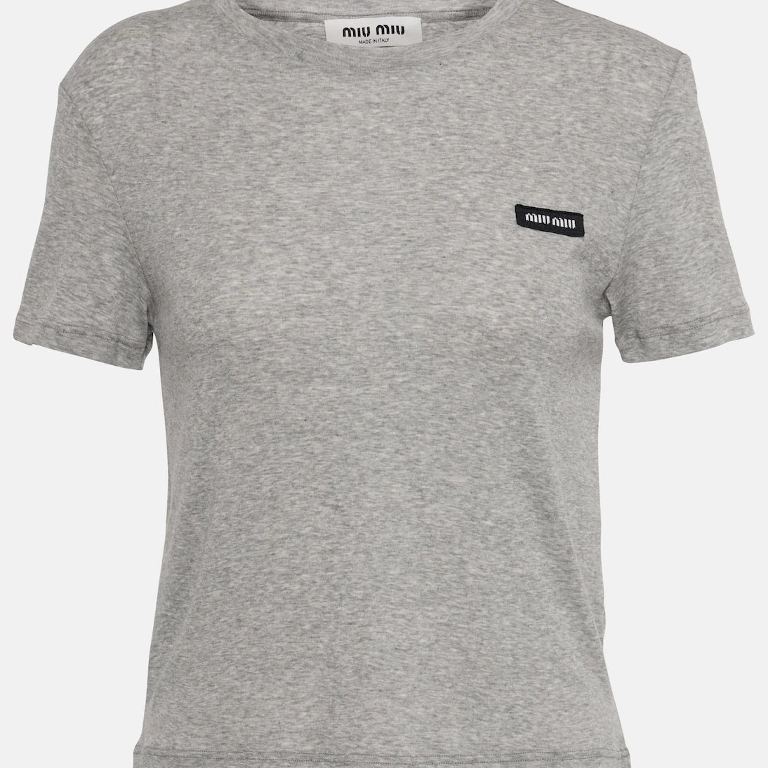 Miu Miu - Cotton jersey T-shirt