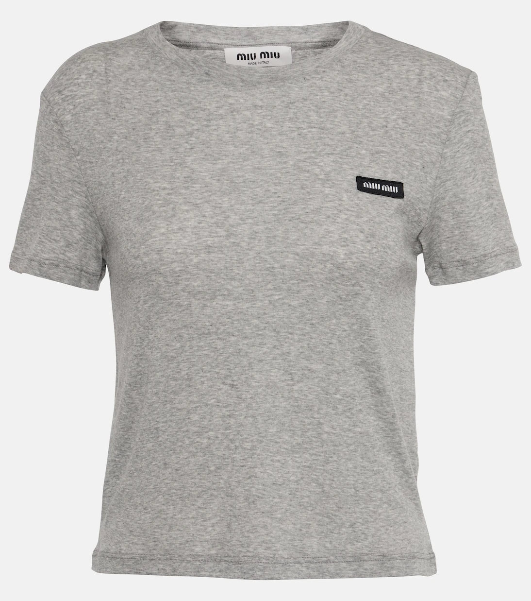Miu Miu - Cotton jersey T-shirt