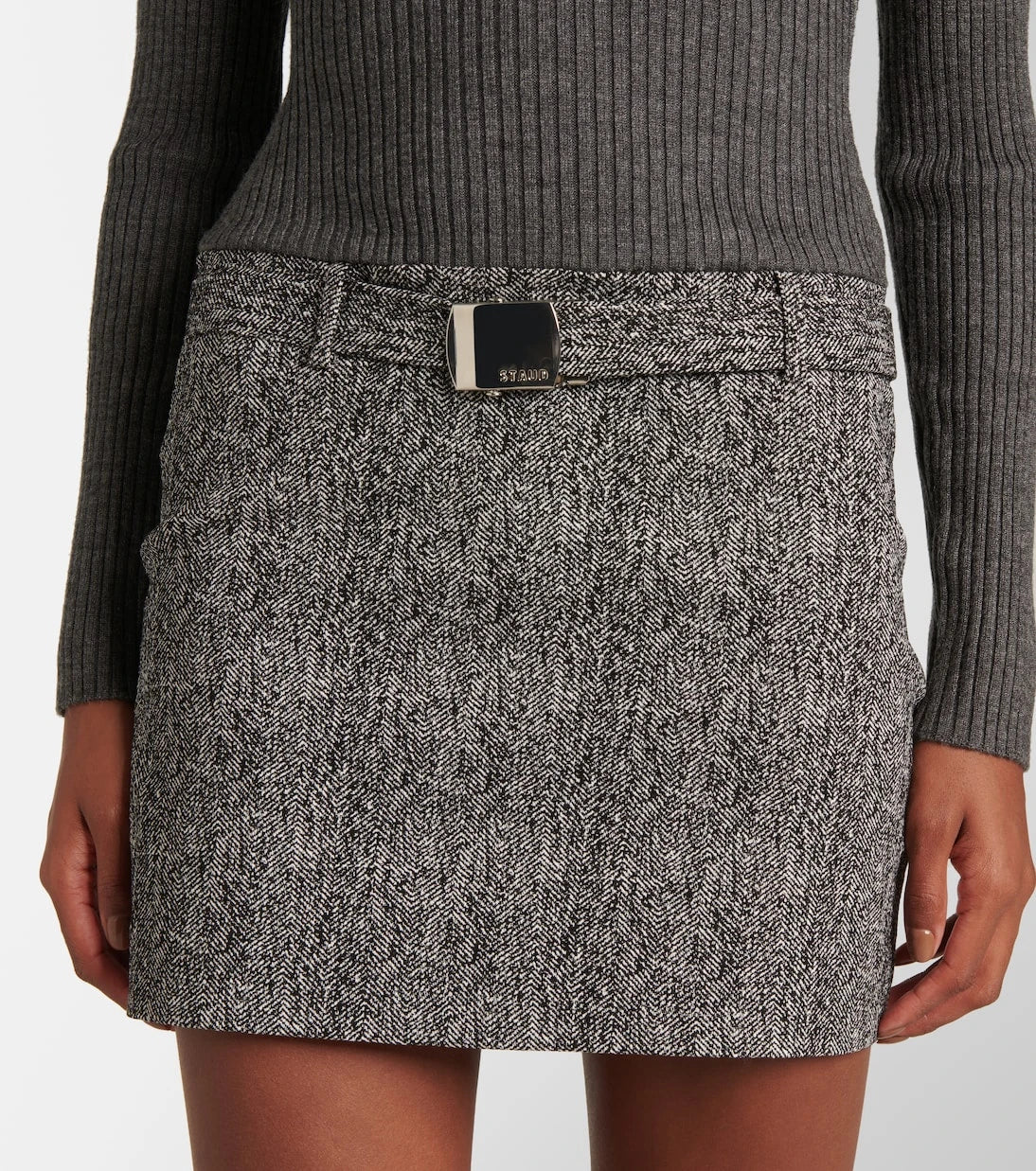 Staud - Platt belted minidress