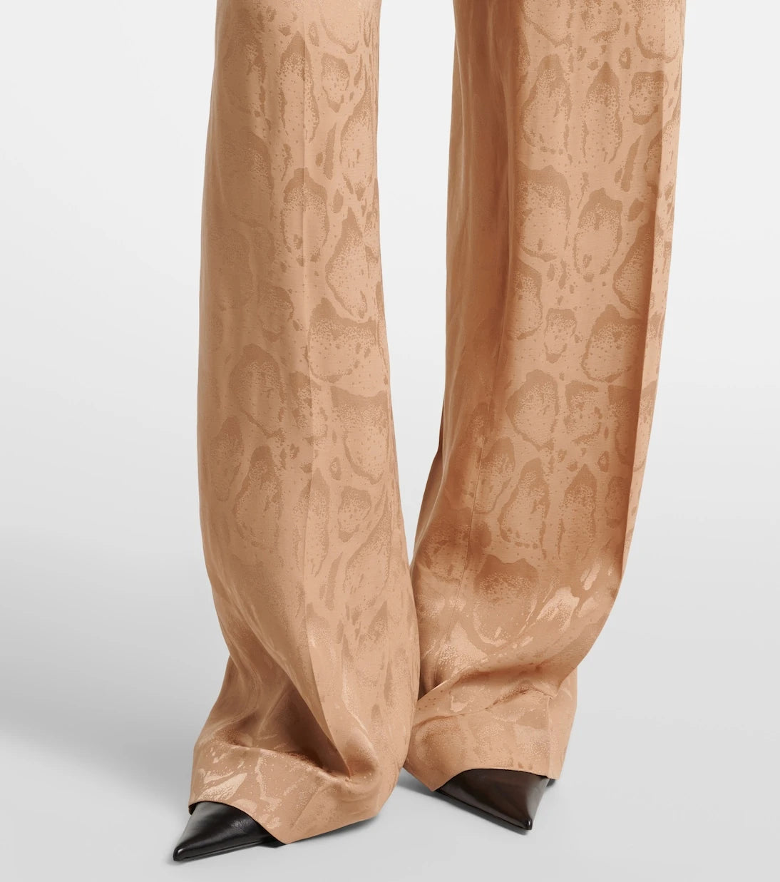 Stella McCartney - Silk-blend wide-leg pants
