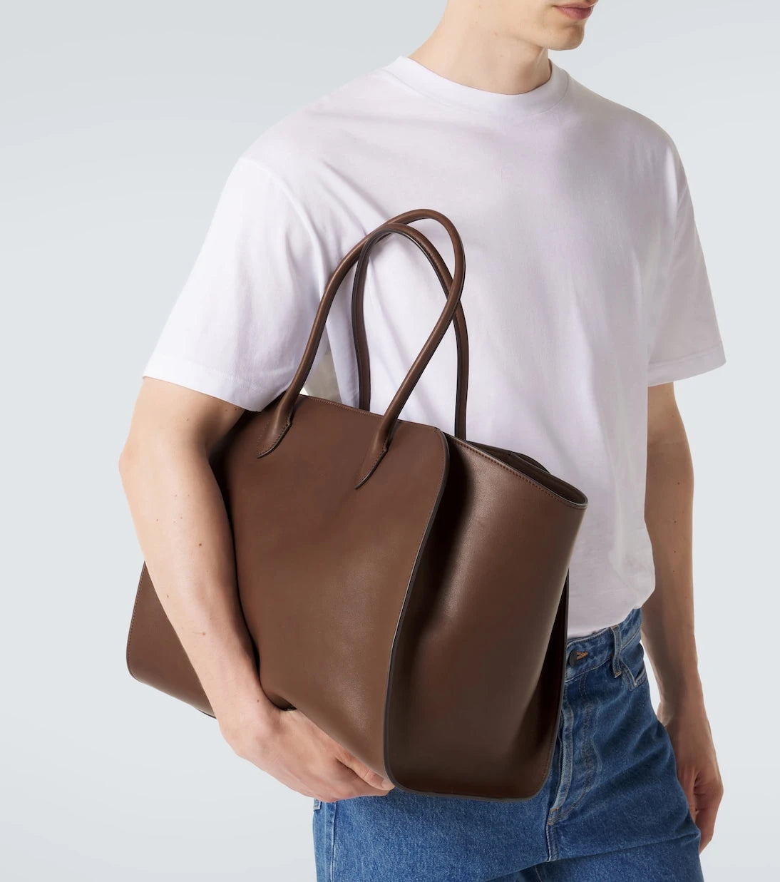 The Row - Marlo 17 leather tote bag