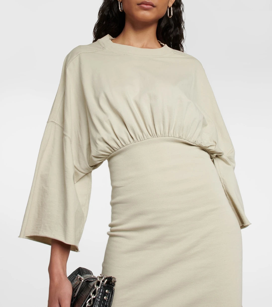 Rick Owens - DRKSHDW Tommy jersey minidress