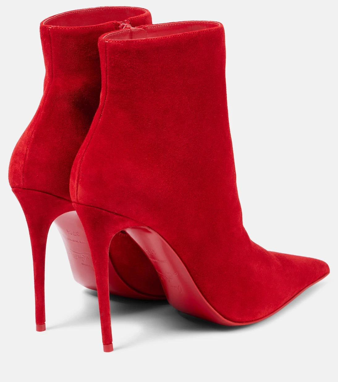 Christian Louboutin - حذاء الكاحل كيت ماكس 100 من جلد الشمواه