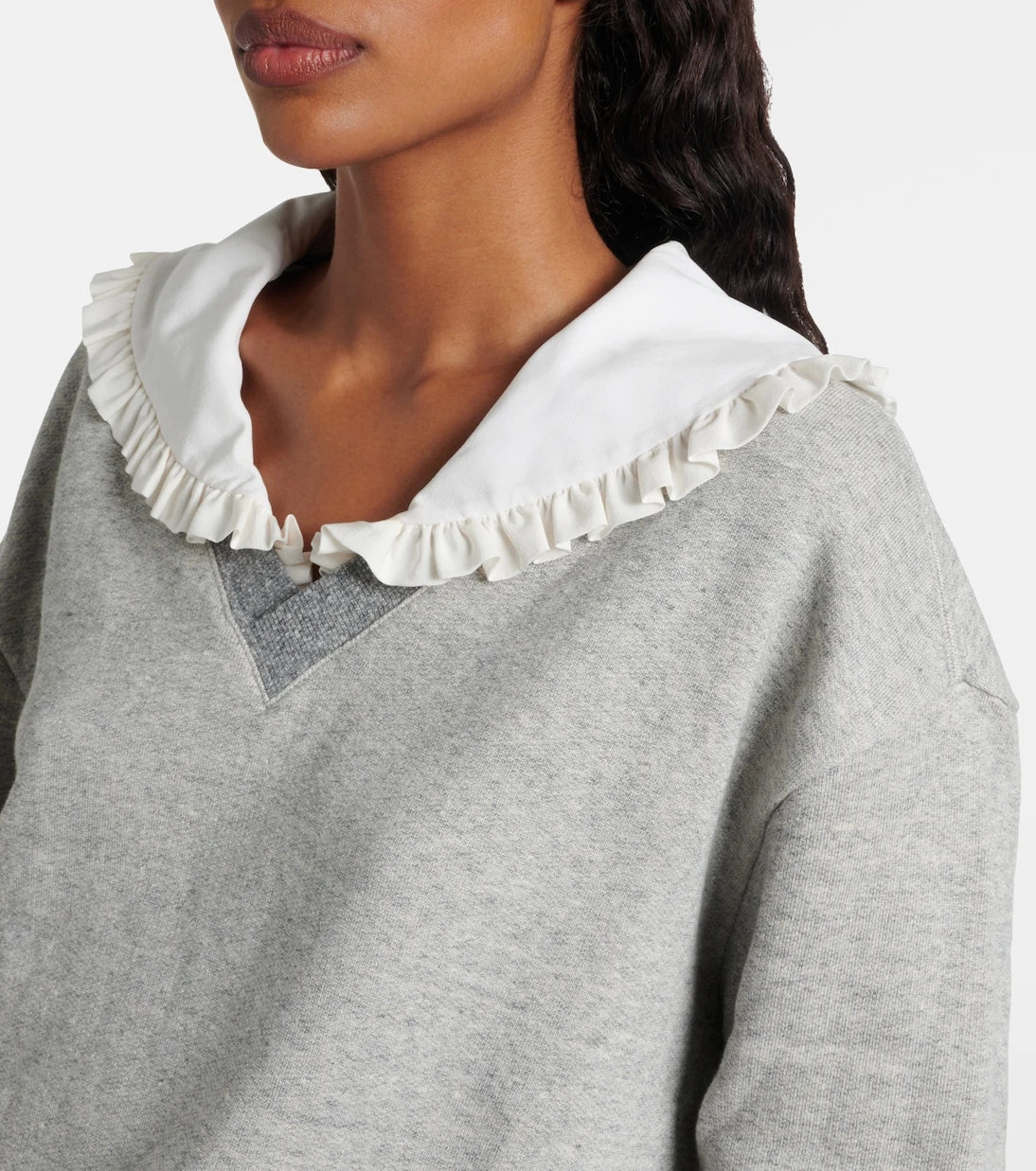 Chloé - Cotton-blend French Terry sweatshirt