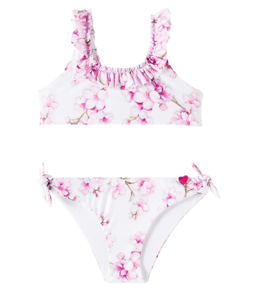 Monnalisa - Ruffled floral bikini