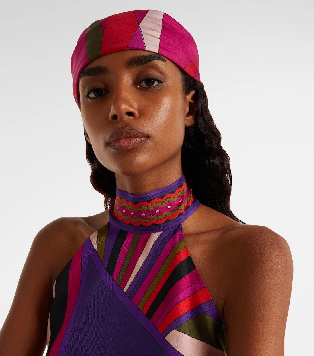 Pucci - Hawaii silk twill scarf