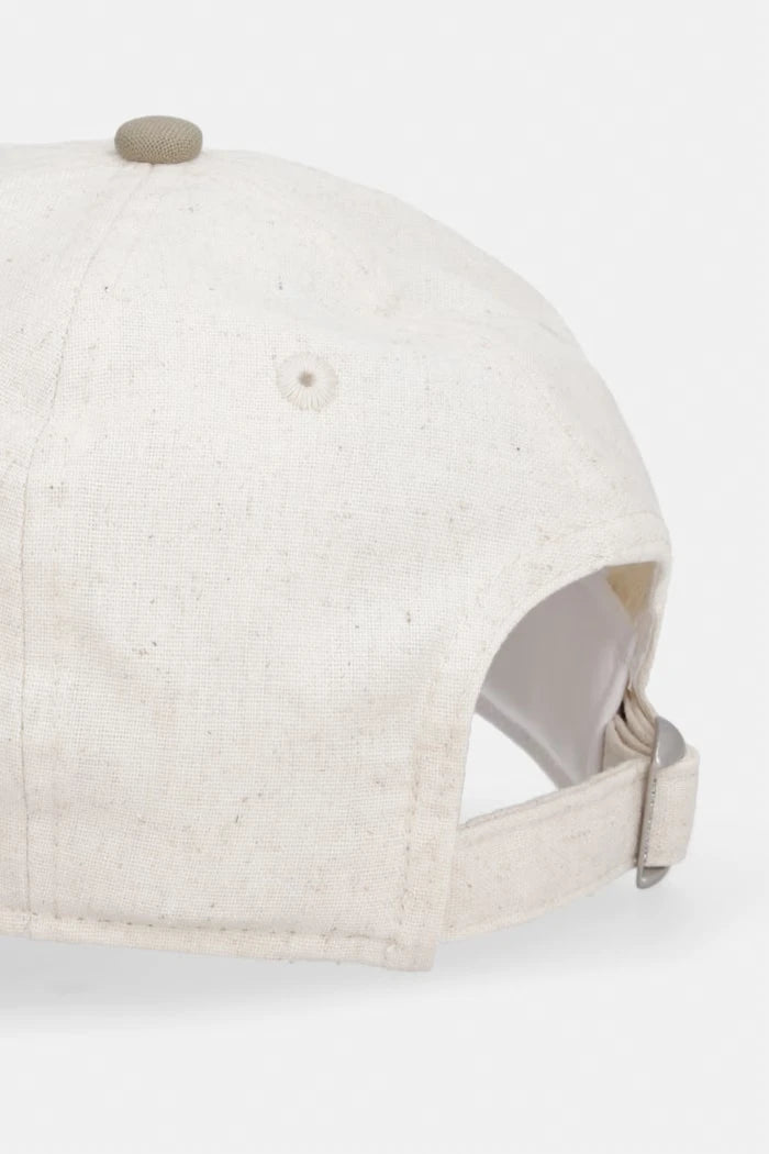 New Era keten beyzbol şapkası NE LINEN 920