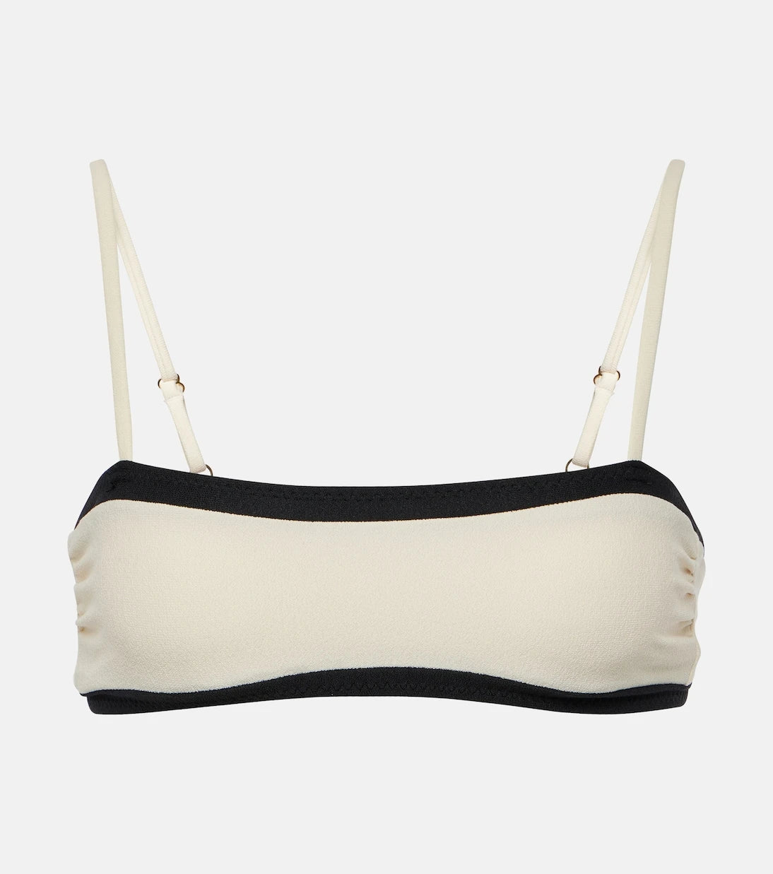 Same - Colorblocked bandeau bikini top
