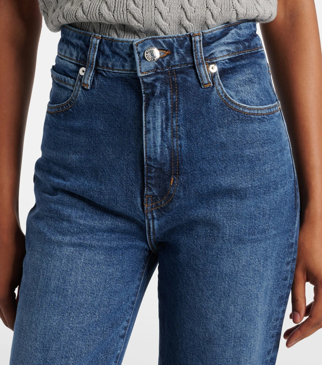 Frame - Arrow high-rise bootcut jeans