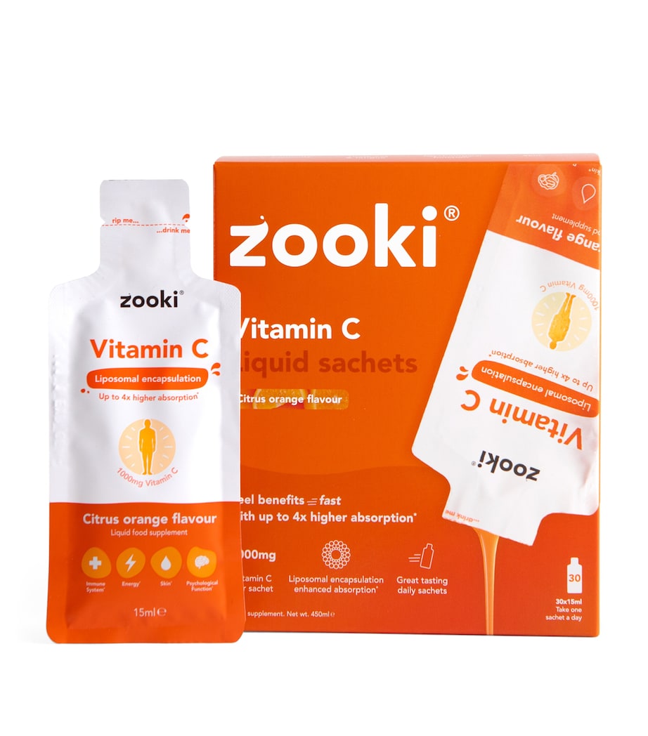 YourZooki Liposomal Vitamin C 1000mg Liquid Sachets (Pack of 30)