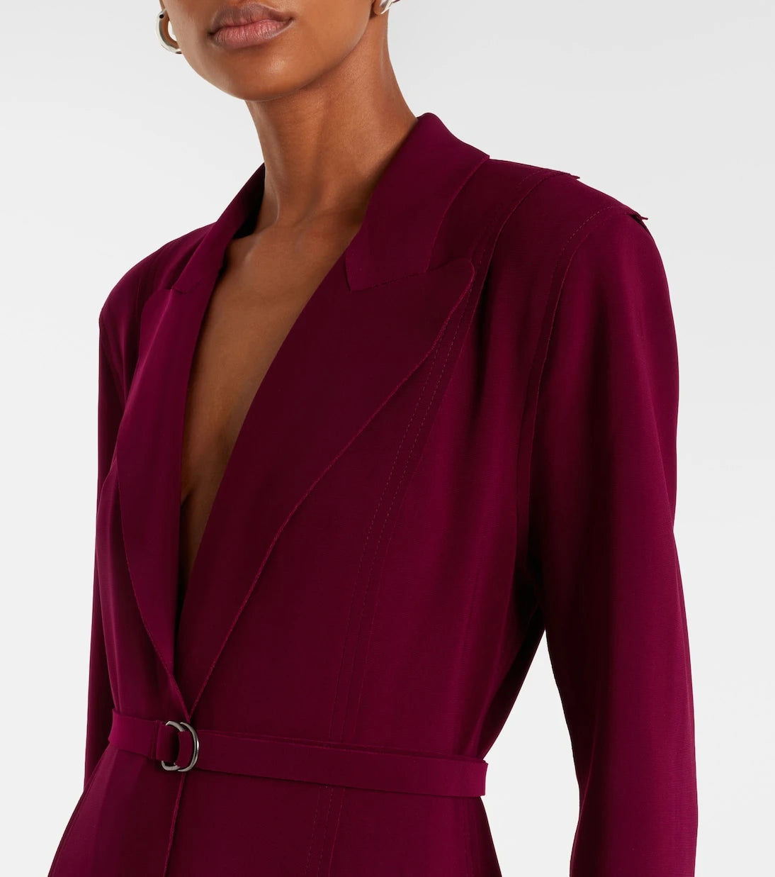 Norma Kamali - Belted midi dress