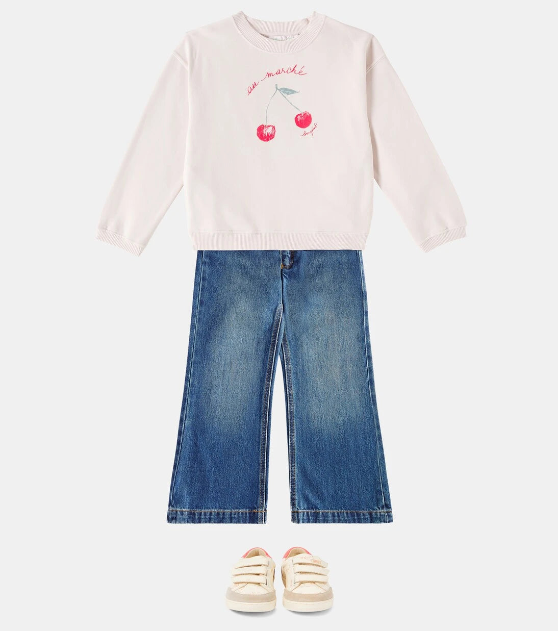 Bonpoint - Fleurette printed cotton sweatshirt