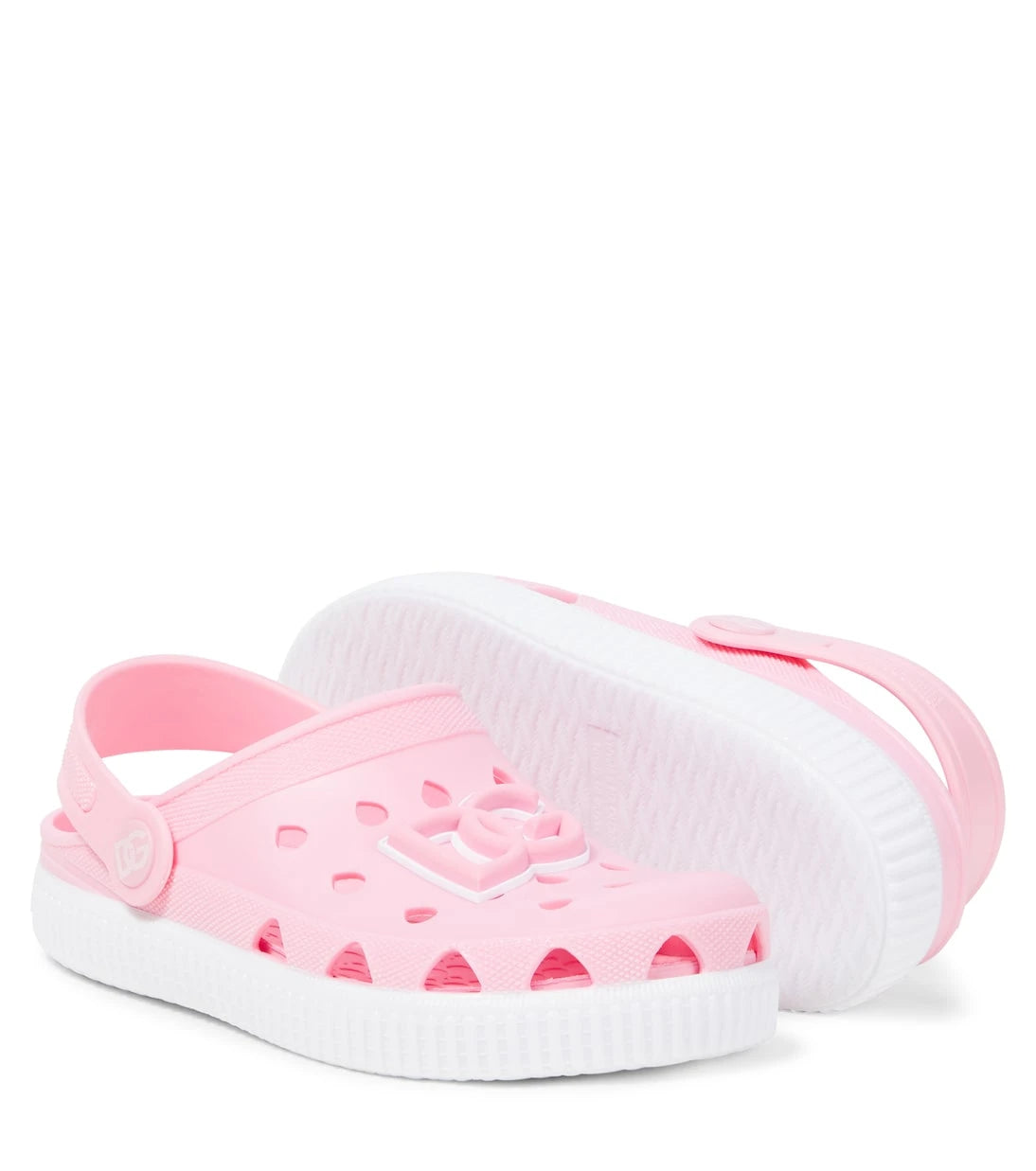 Dolce&Gabbana Kids - DG slingback clogs