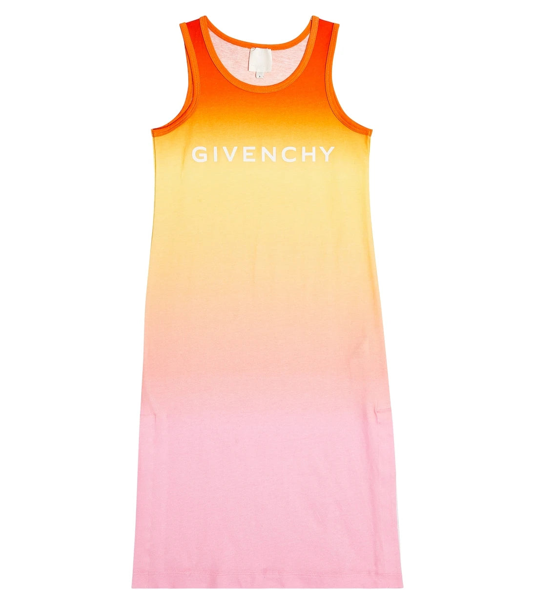 Givenchy Kids - Logo ombré cotton jersey dress