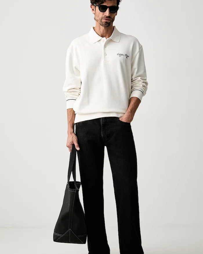 Calvin Klein Jeans Erkek Pamuklu Sweatshirt
