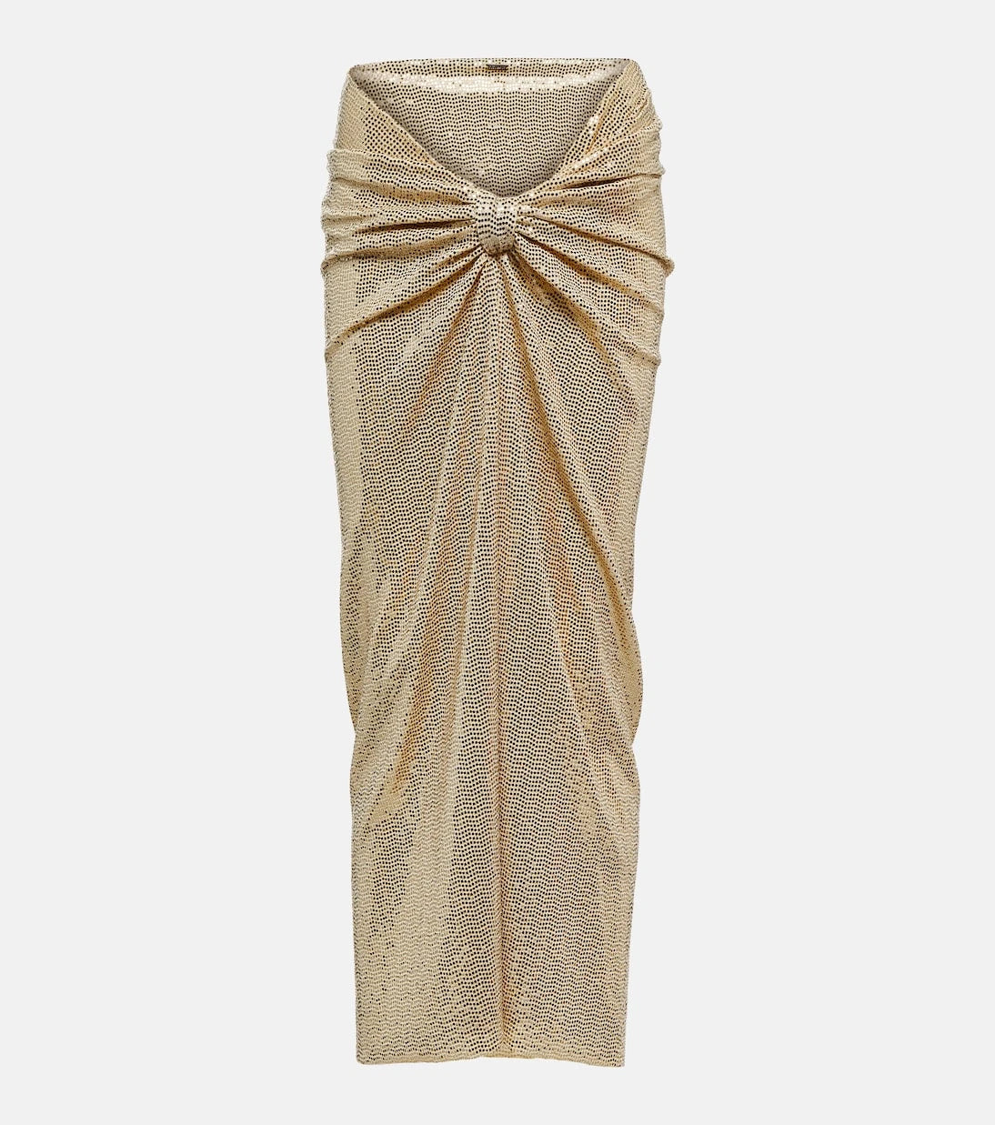 Dodo Bar Or - Sequined gathered midi skirt