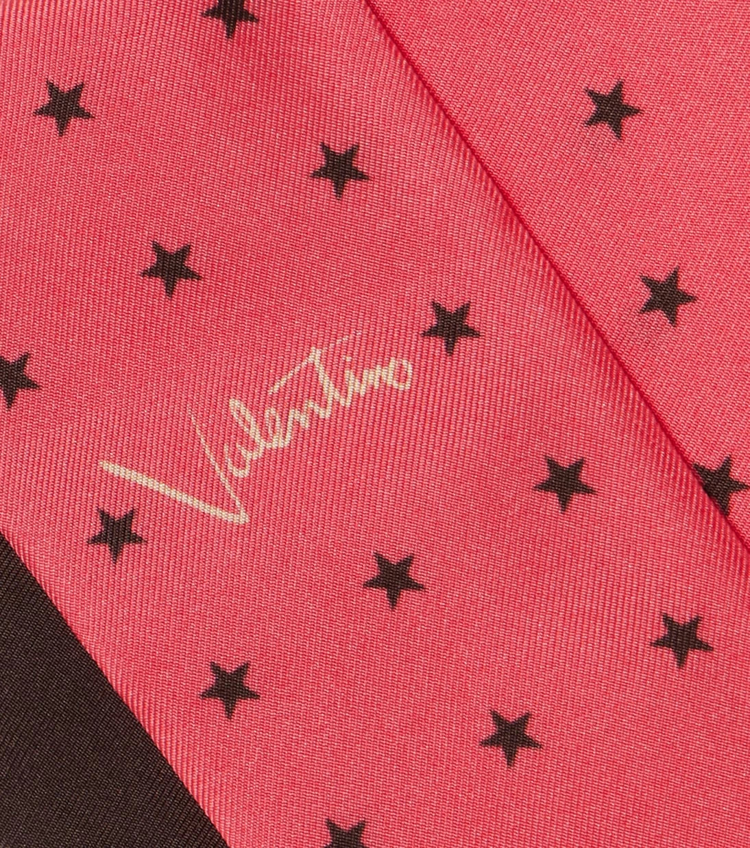 Valentino - Printed silk twill scarf