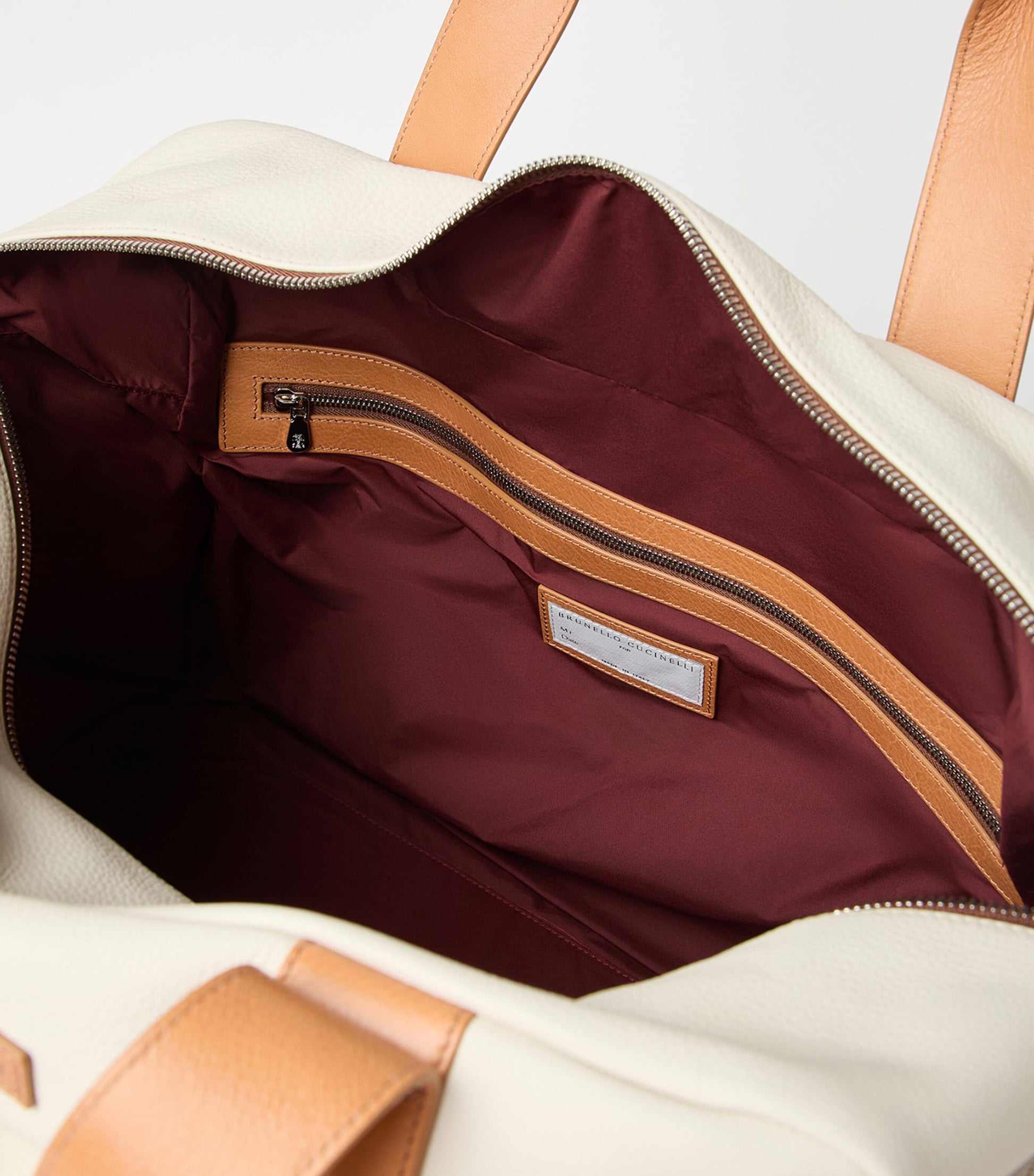 Brunello Cucinelli Leather Leisure Bag