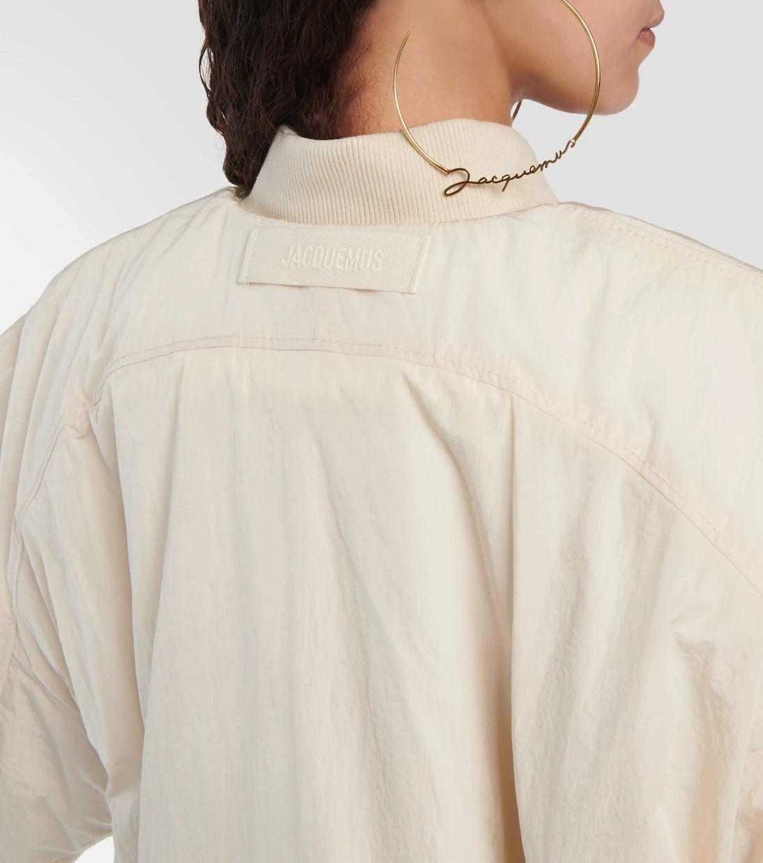 Jacquemus - Le Bomber Bahia cropped bomber jacket