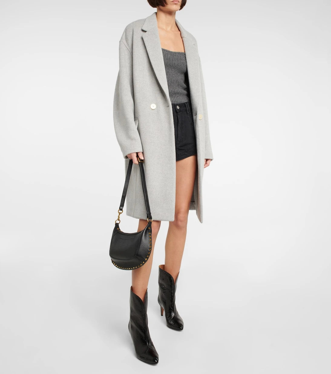 Isabel Marant - Dytho crinkled leather ankle boots