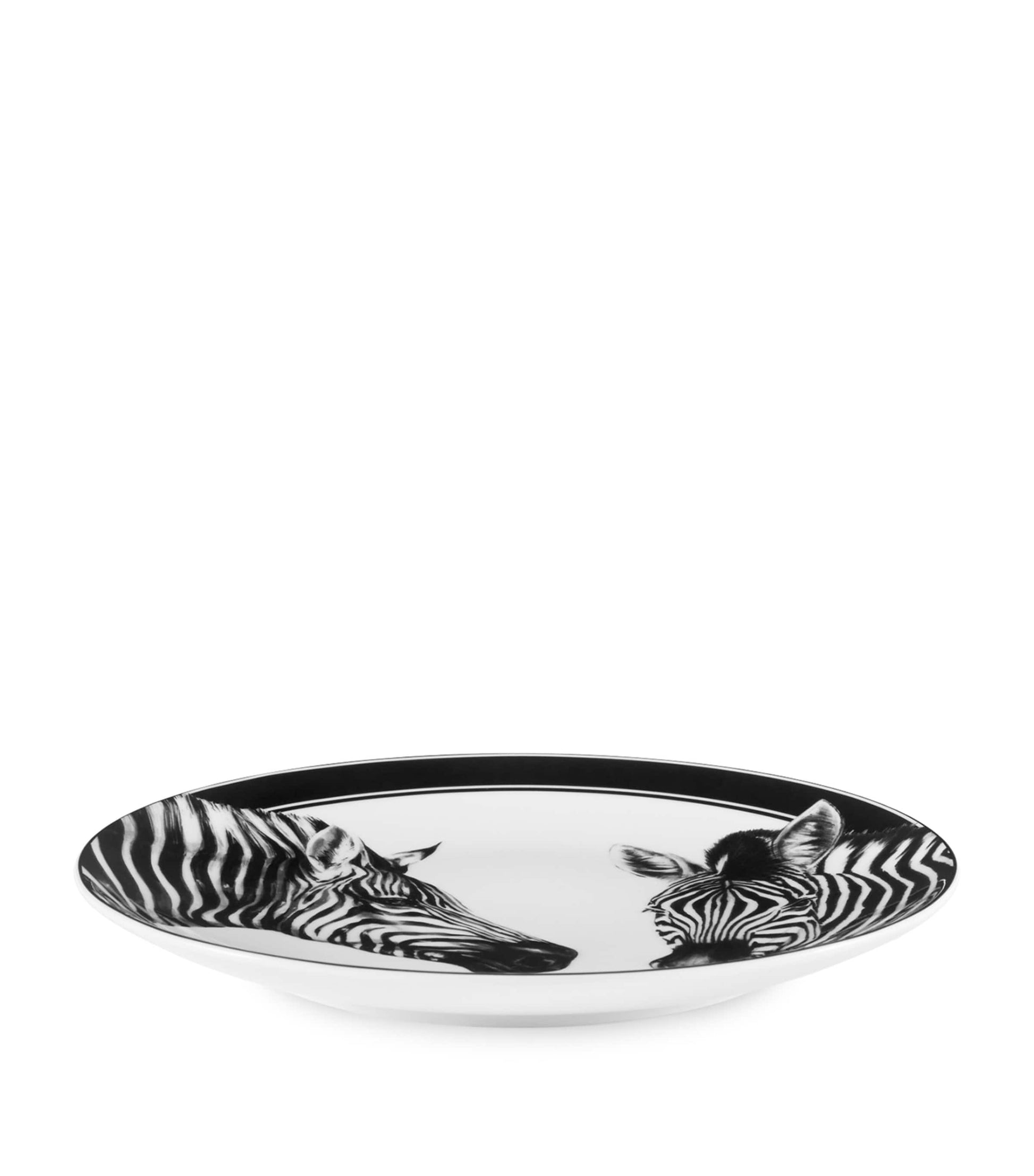 Set of Two Zebra Dinner Plates (26cm)