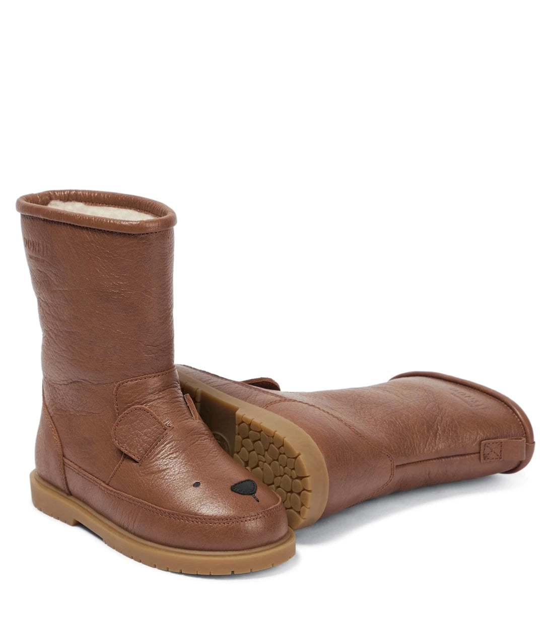 Donsje - Wadudu shearling-lined leather boots