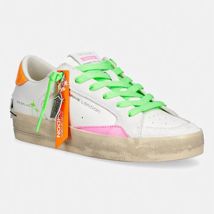 Crime London SK8 DELUXE kadın deri sneaker
