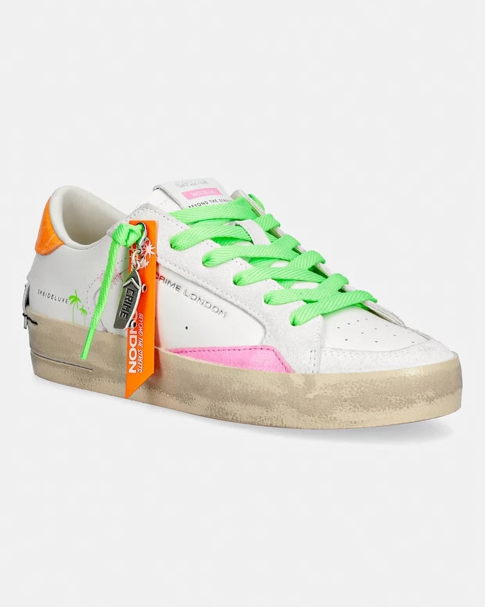 Crime London SK8 DELUXE kadın deri sneaker